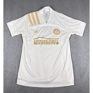 Men's Large Adidas Aeroready Atlanta United FC Men's White Away Jersey 2019